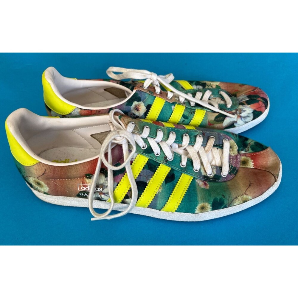 Women's Rare Gazelle OG Adidas The Farm Floral 2014 Best New Trainers Size 9